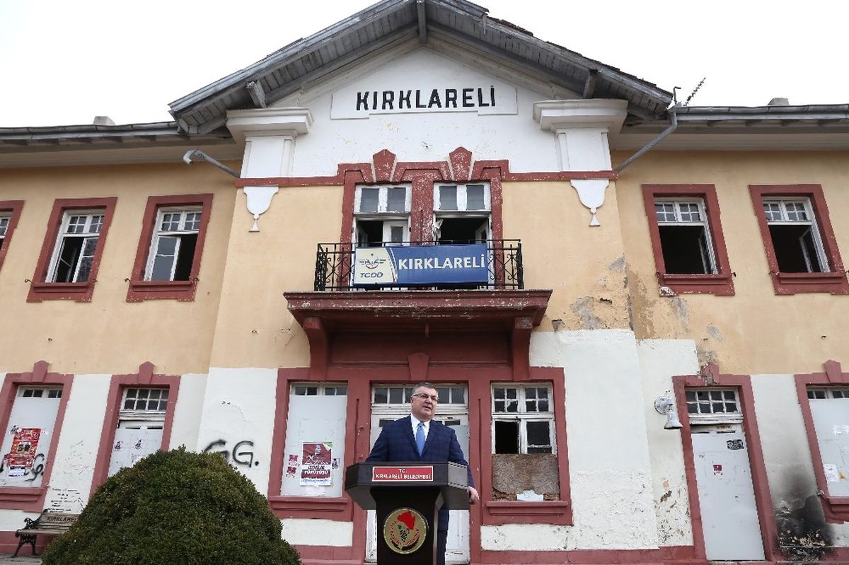 Başkan Kesimoğlu\'ndan Tarihi Gar Binası Açıklaması