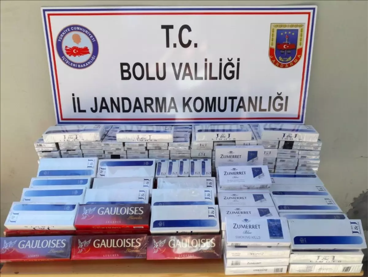 Bolu\'da Jandarma Kaçakçılara Göz Açtırmadı