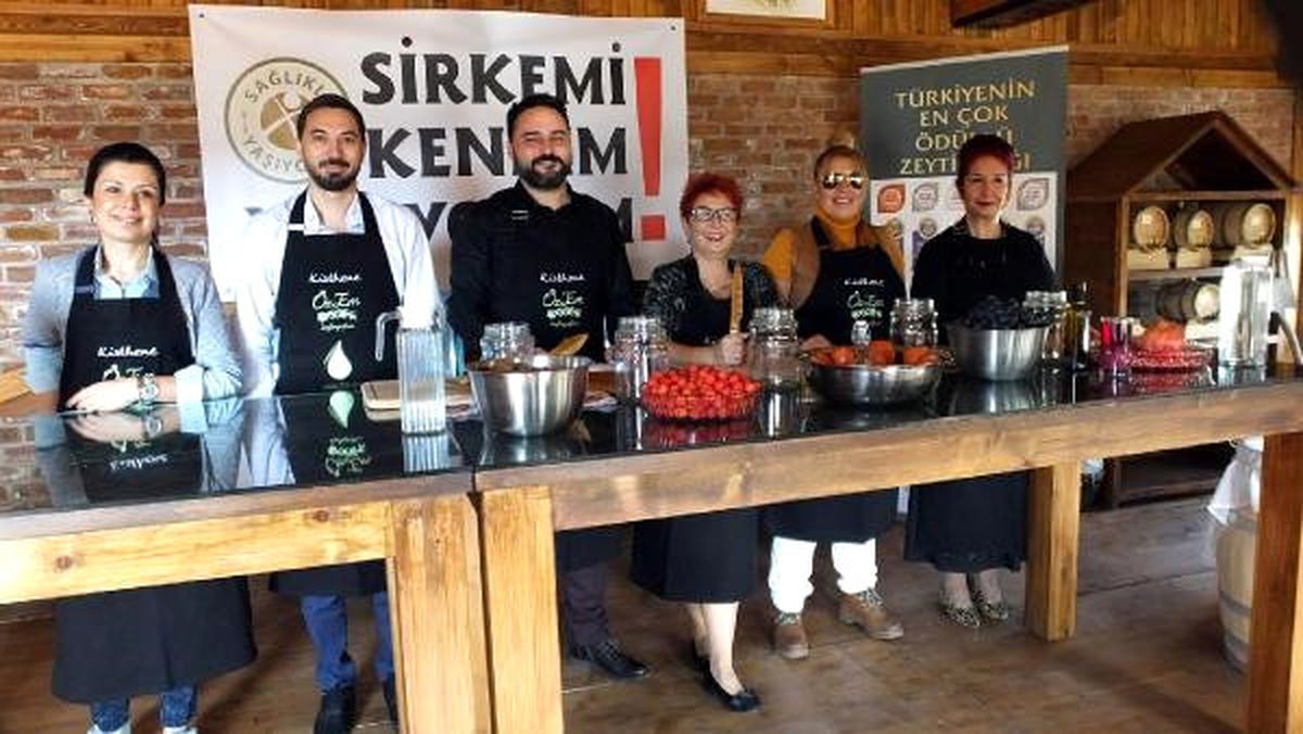 Gömeç\'te \'Sirkemi Kendim Yapıyorum\' Etkinliği