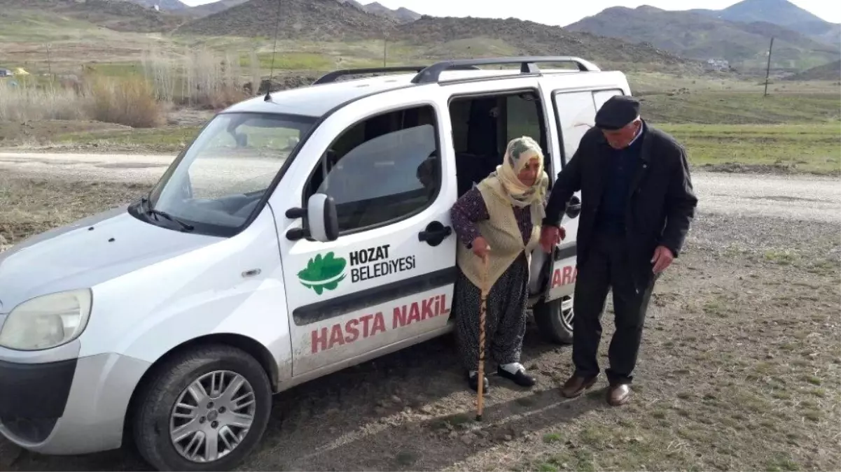 Hozat Belediyesi, 100\'ün Üzerinde Hastanın Naklini Sağladı