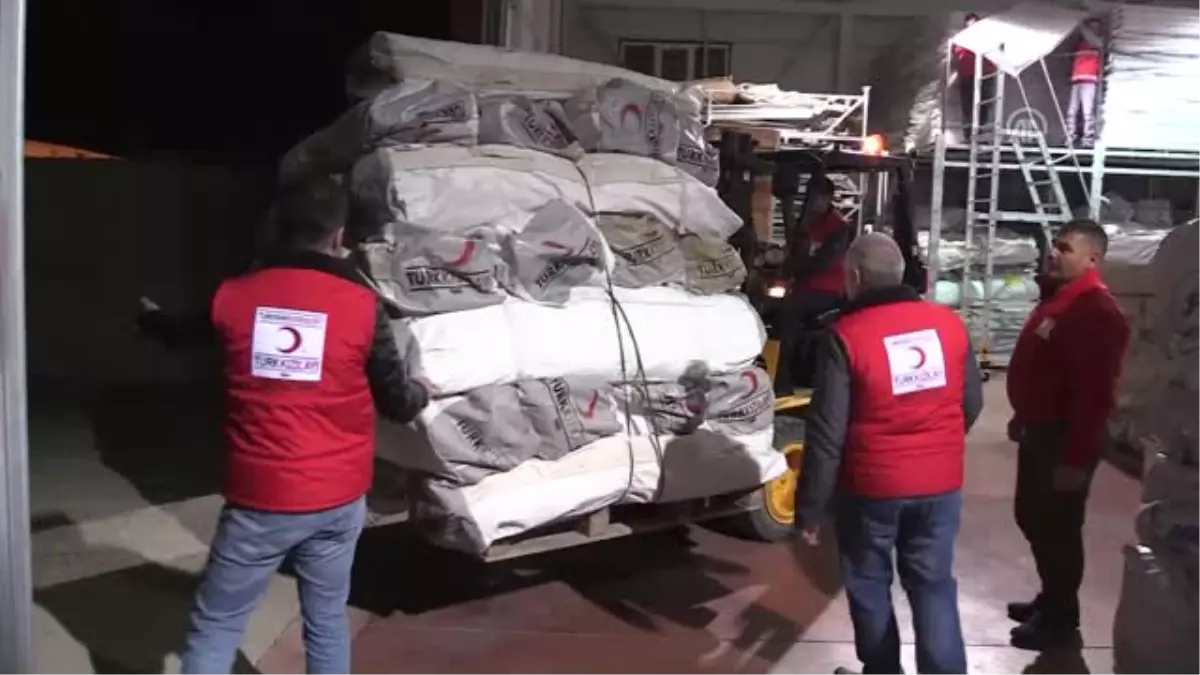 Irak\'taki Deprem - Türk Kızılayı\'ndan Bölgeye Yardım Hazırlıkları