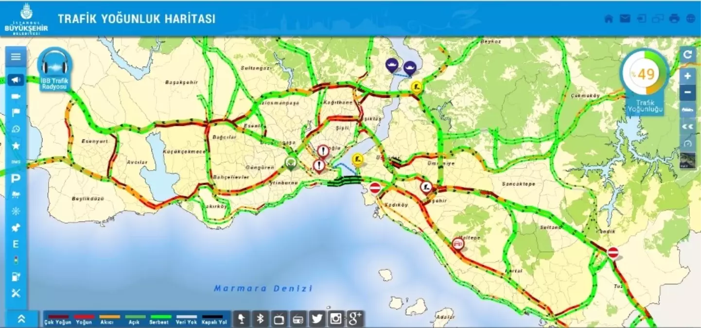 İstanbullulara Mesai Çıkışında Trafik Şoku