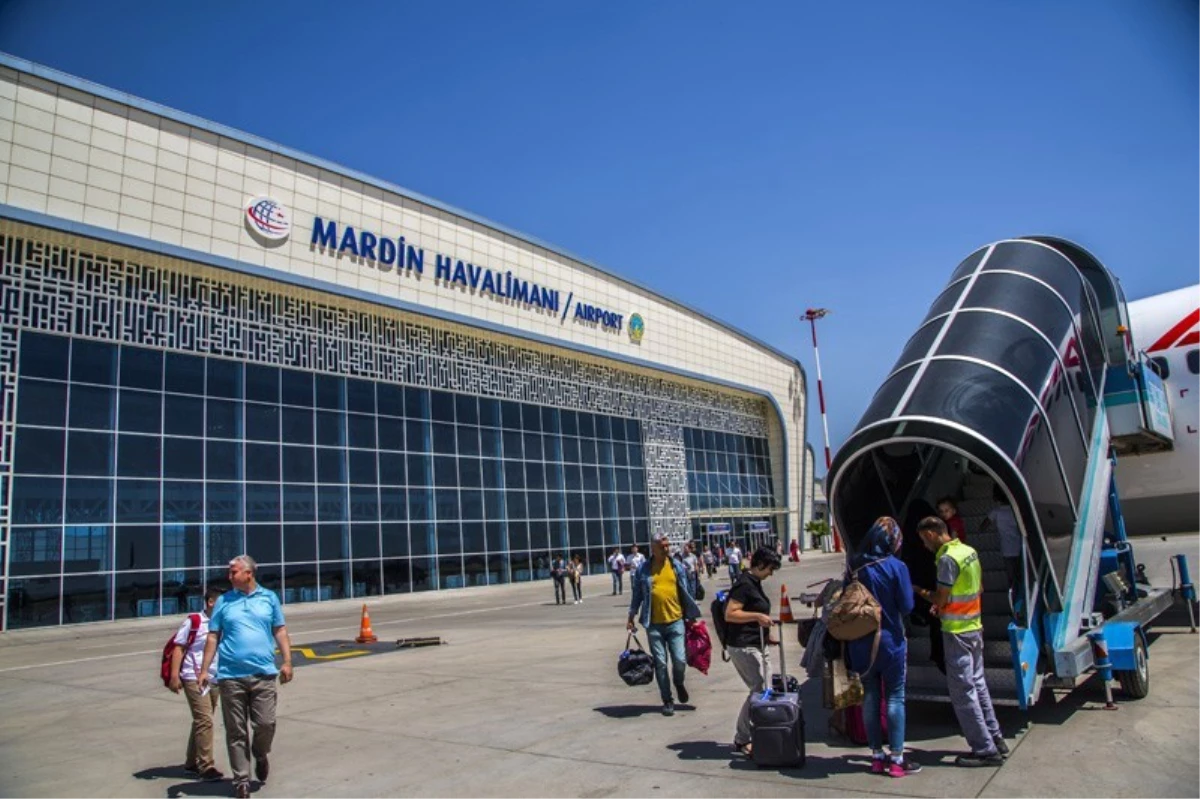 Mardin Havalimanı Ekim Ayında 62 Bin 25 Yolcuya Hizmet Verdi