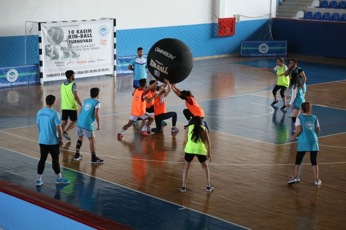 Odunpazarı\'nda Kin-Ball Turnuvası