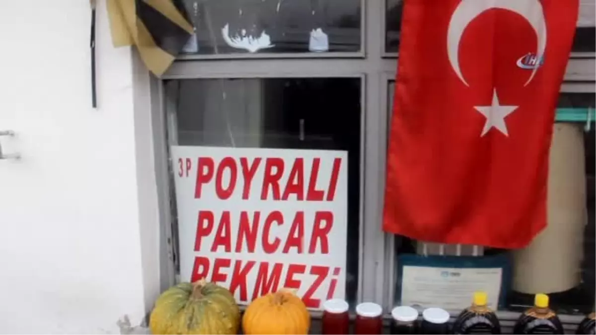 Pancarın Zorlu Süreçlerden Geçen \'Pekmez\' Hali Sofralara Böyle Hazırlanıyor