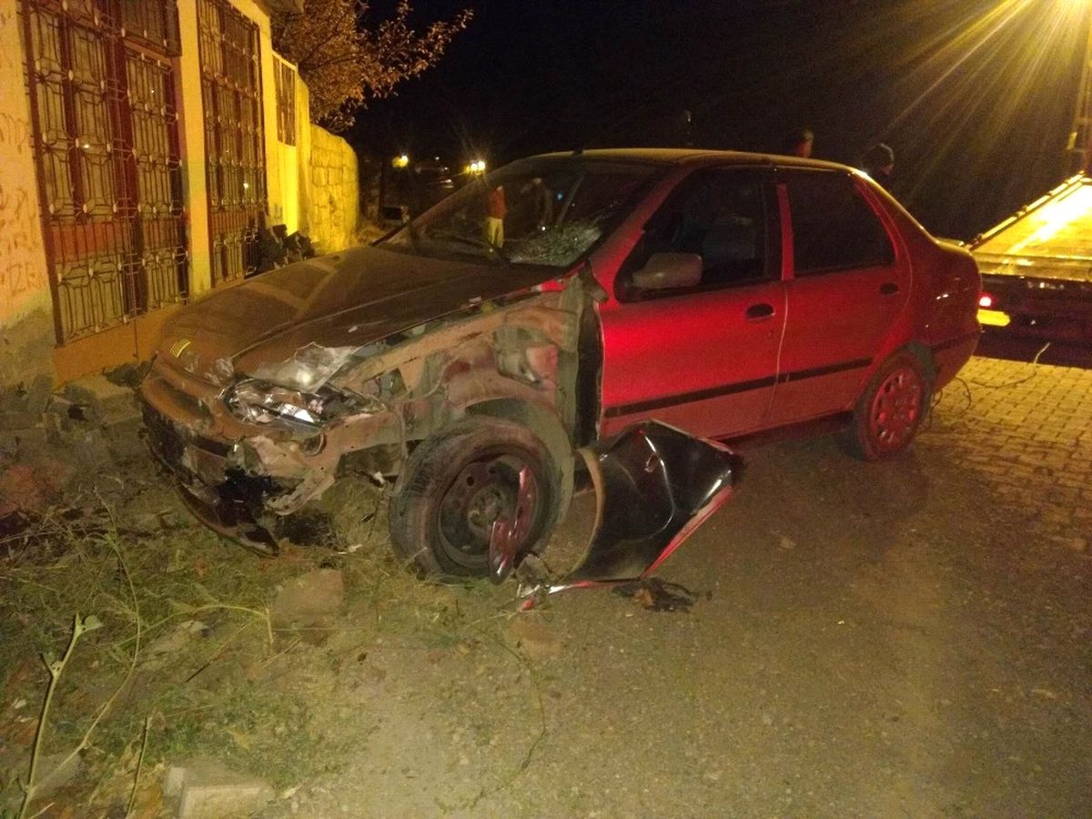 Sivas\'ta Trafik Kazası: 1 Yaralı