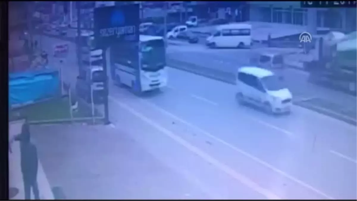 Trafik Kazası: 1 Yaralı