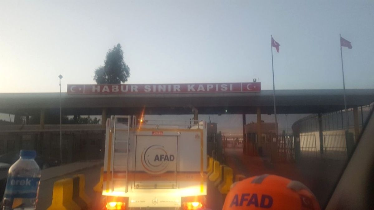Van\'dan 15 Kişilik Ekip Irak\'a Gitti