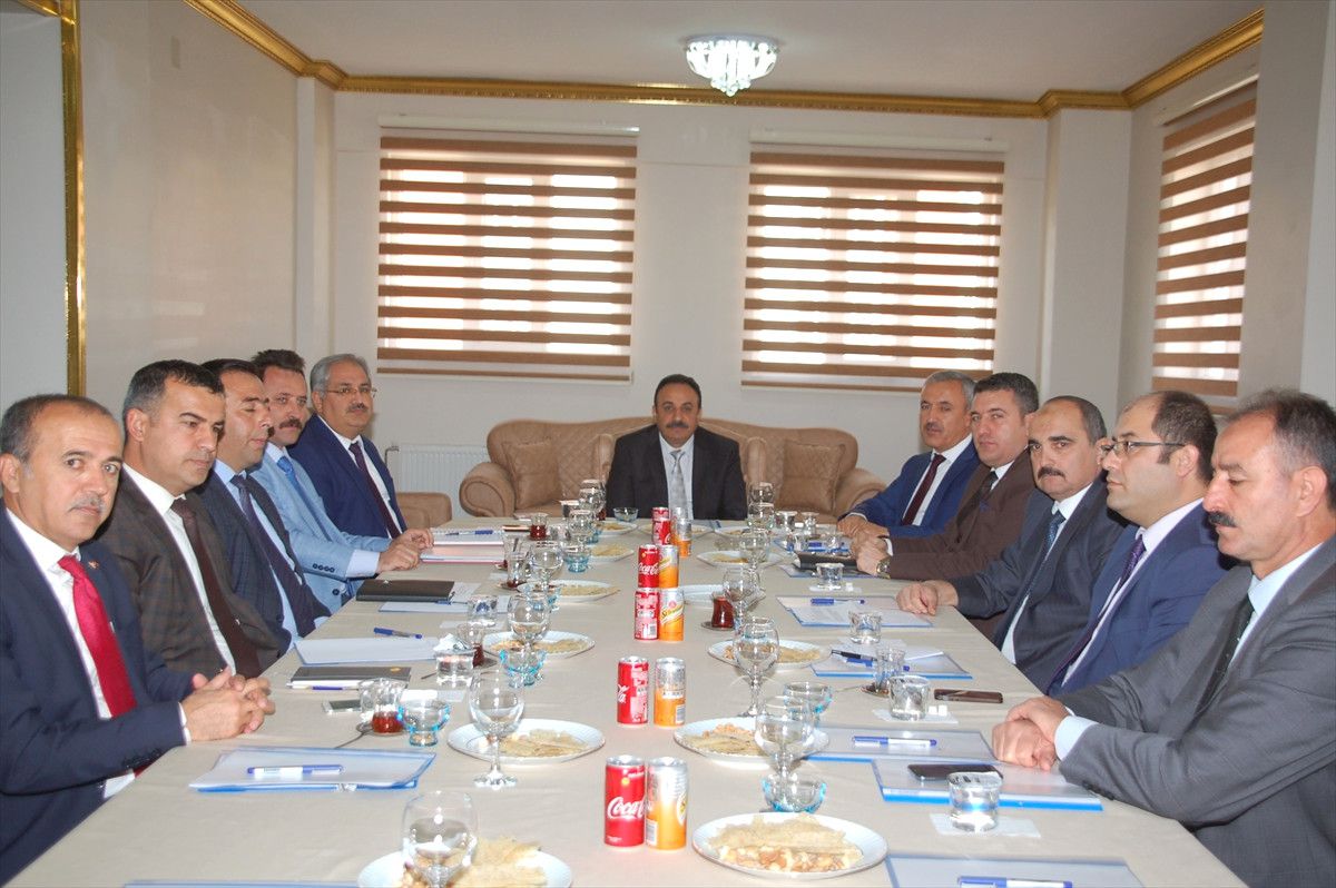 Afşin\'de İlçe Milli Eğitim Müdürleri Toplantısı