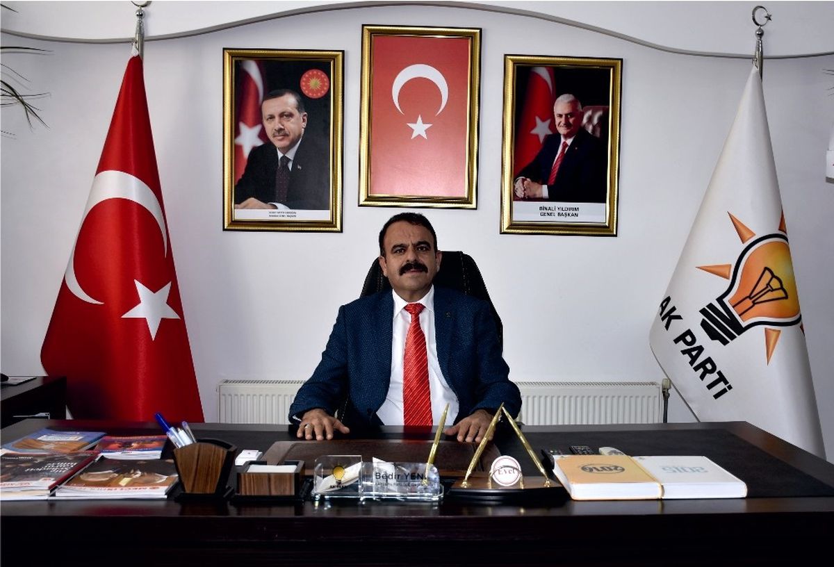 AK Parti İlçe Başkanı Bedir Yeni\'den Teşekkür