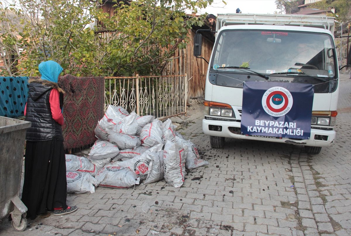Beypazarı\'nda Kömür Yardımı