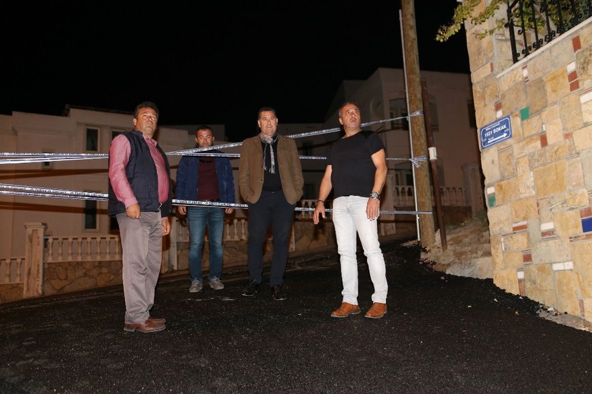 Bodrum\'da Çalışmalar Gece Gündüz Sürüyor