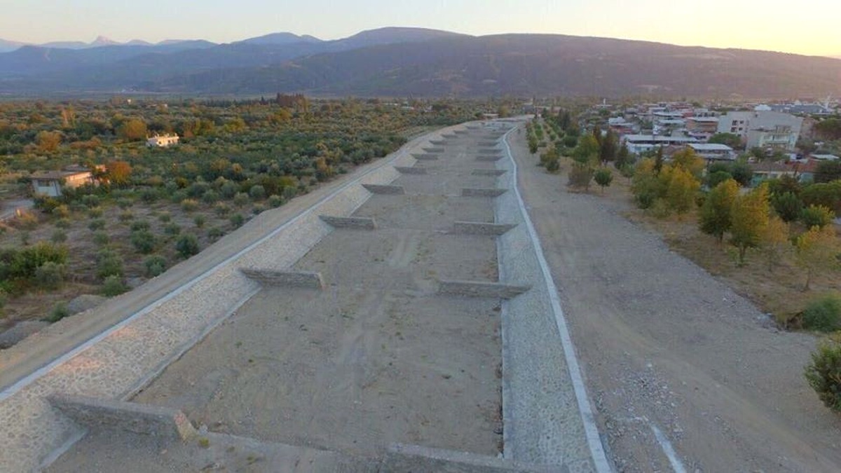 Çağlayan Deresi Islah Çalışmalarında Sona Gelindi