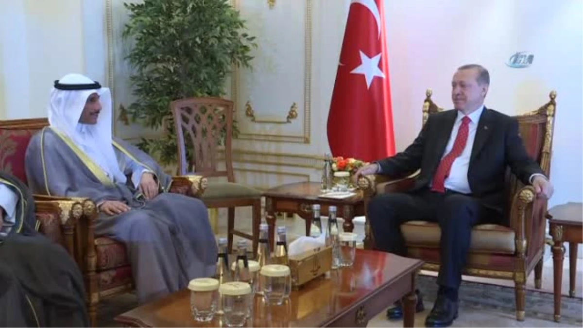 Cumhurbaşkanı Erdoğan, Kuveyt Ulusal Meclis Başkanı Ghanim\'i Kabul Etti
