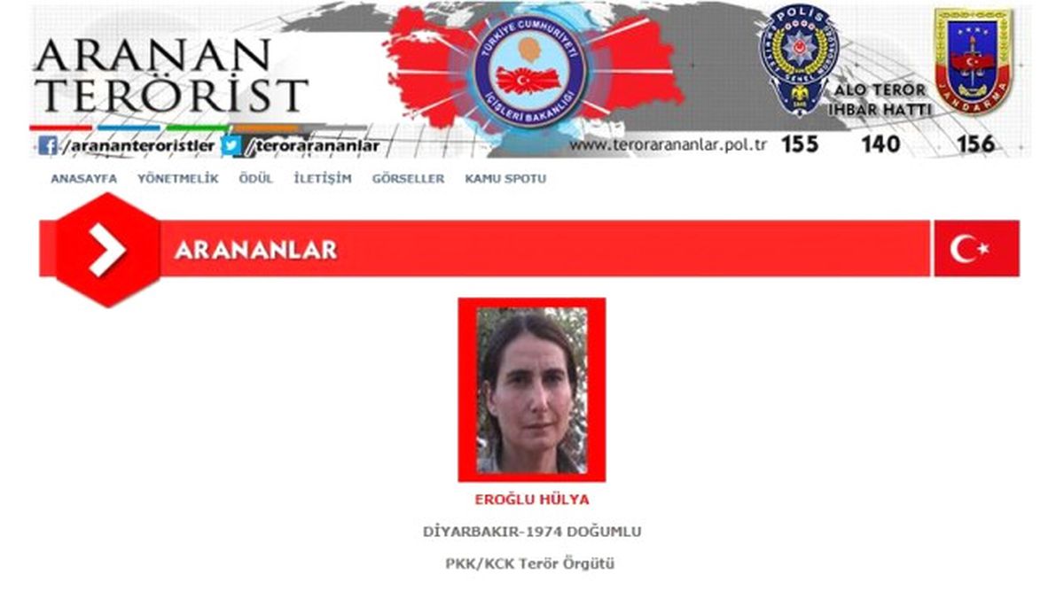 Kırmızı Listedeki Kadın Terörist Etkisiz Hale Getirildi