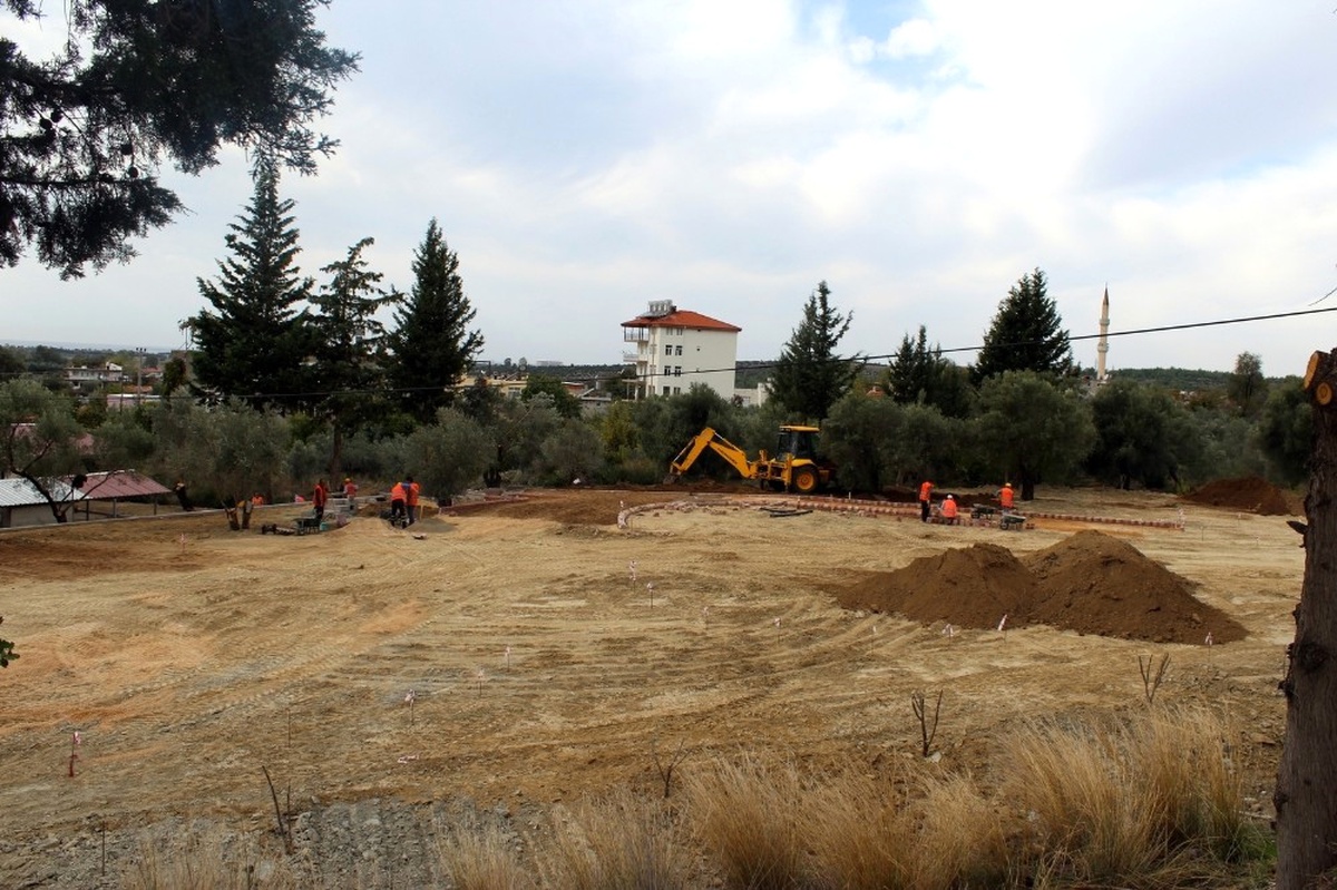 Manavgat Hacıobası\'na Yeni Park