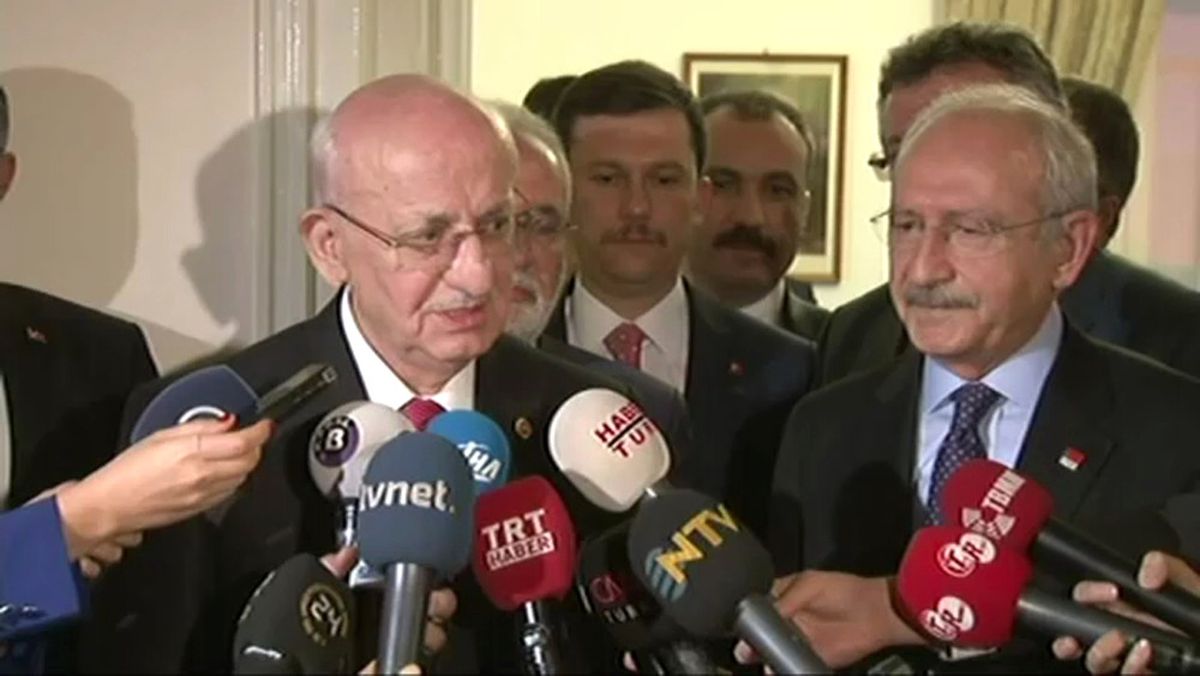Meclis Başkanı Kahraman\'dan Kılıçdaroğlu\'na Ziyaret