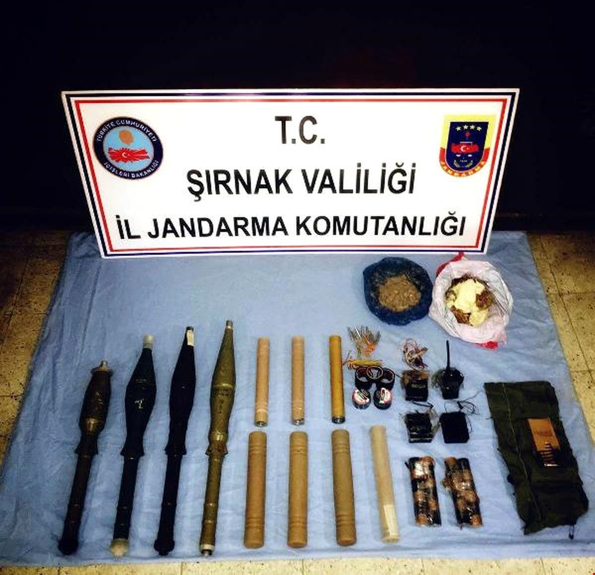 Şırnak\'ta Toprağa Gömülü Mühimmat Bulundu