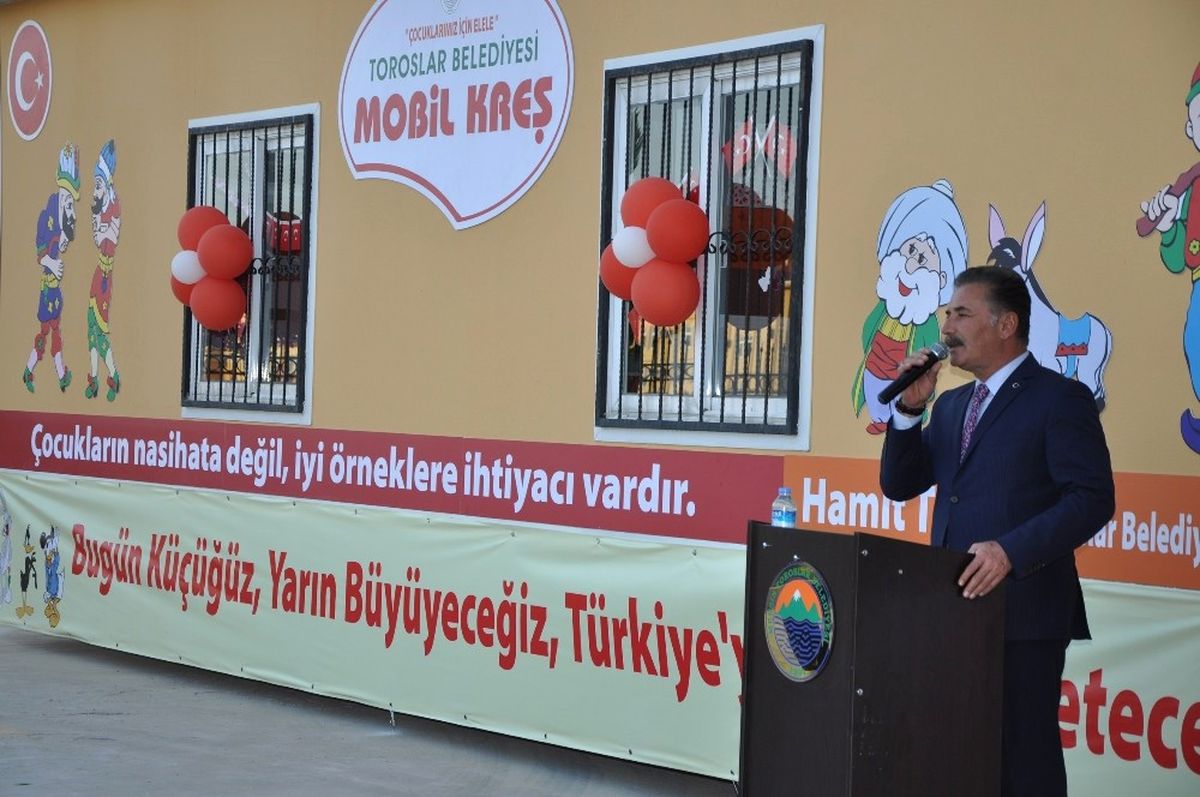 Toroslar Belediyesi\'nden Mobil Kreş