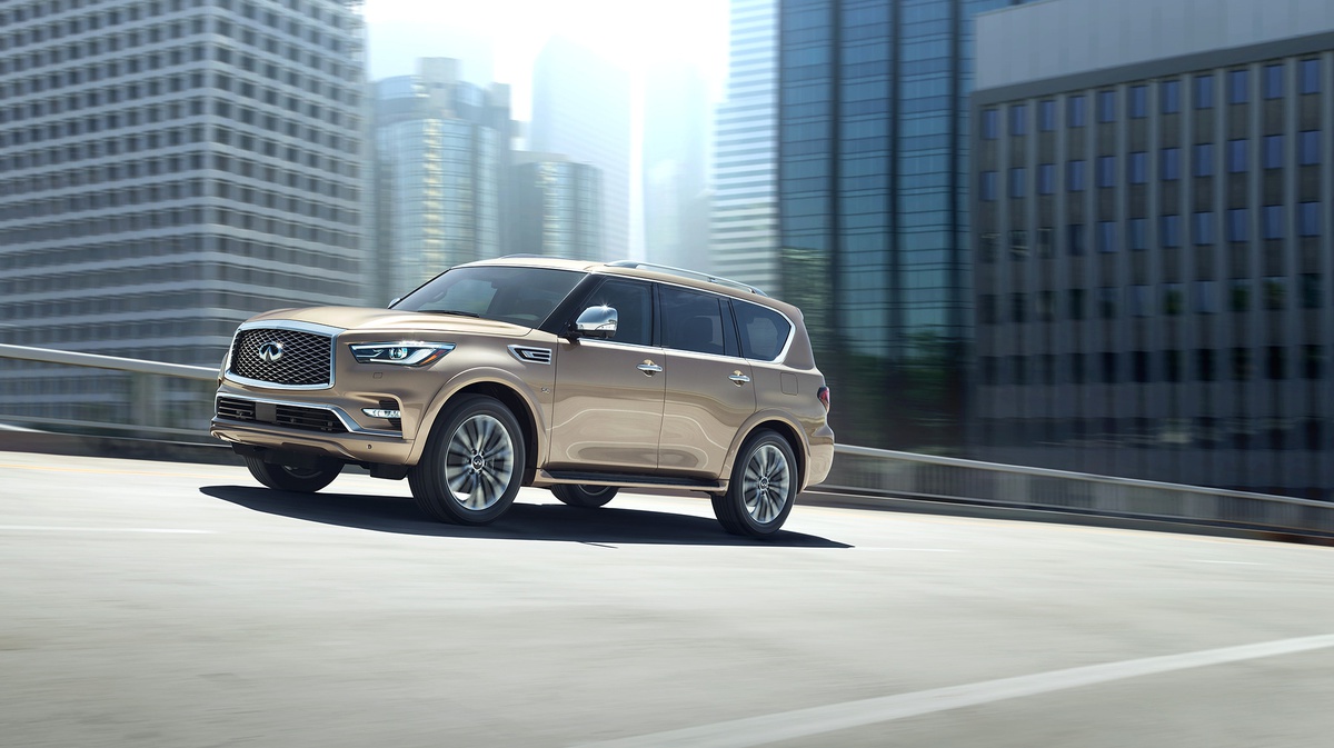 Yeni INFINITI Qx80, Dubaı Otomobil Fuarı\'nda Tanıtıldı
