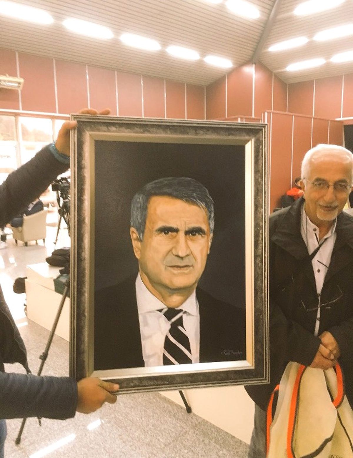 Ziya Büyük\'ten, Şenol Güneş\'e 2. Yağlı Boya Tablo