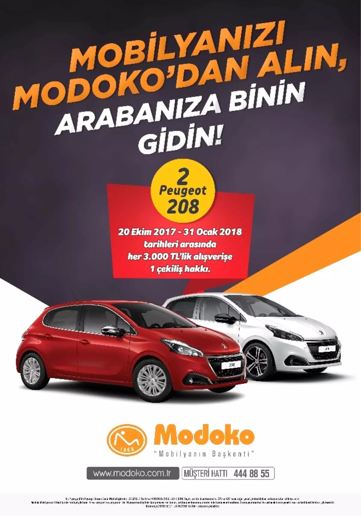 3 Bin TL\'ye Peugeot Otomobil Kazanma Fırsatı