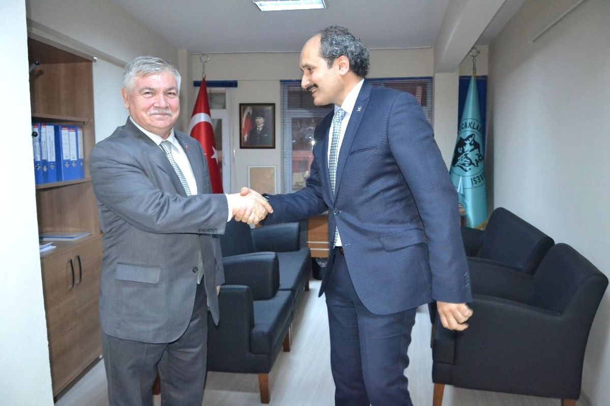 AK Parti İl Başkanı Hasan Demiraslan, Türk Ocaklarını Ziyaret Etti