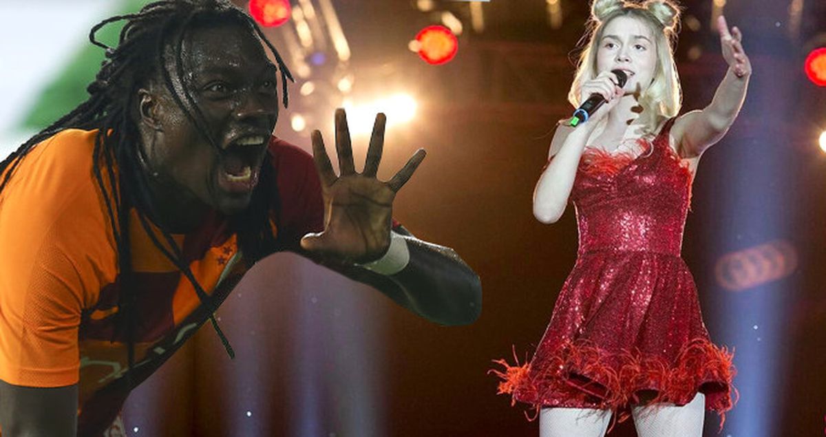 Aleyna Tilki, Galatasaraylı Gomis\'e Özel Video Hazırladı