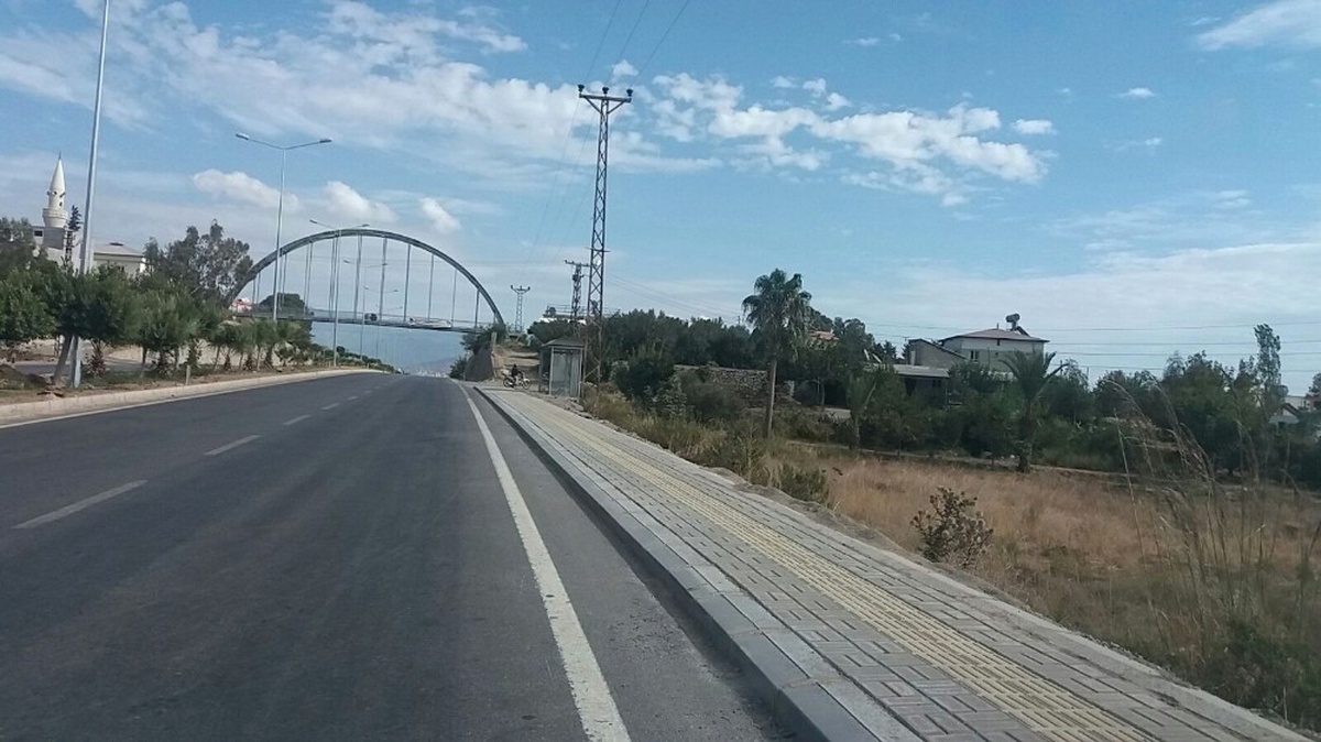 Anamur\'da Bölünmüş Yol Çalışması Tamamlandı