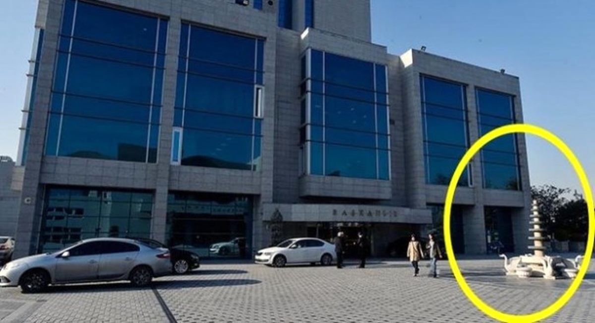 Ankara Büyükşehir Belediyesi Önündeki Fıskiye Kaldırıldı