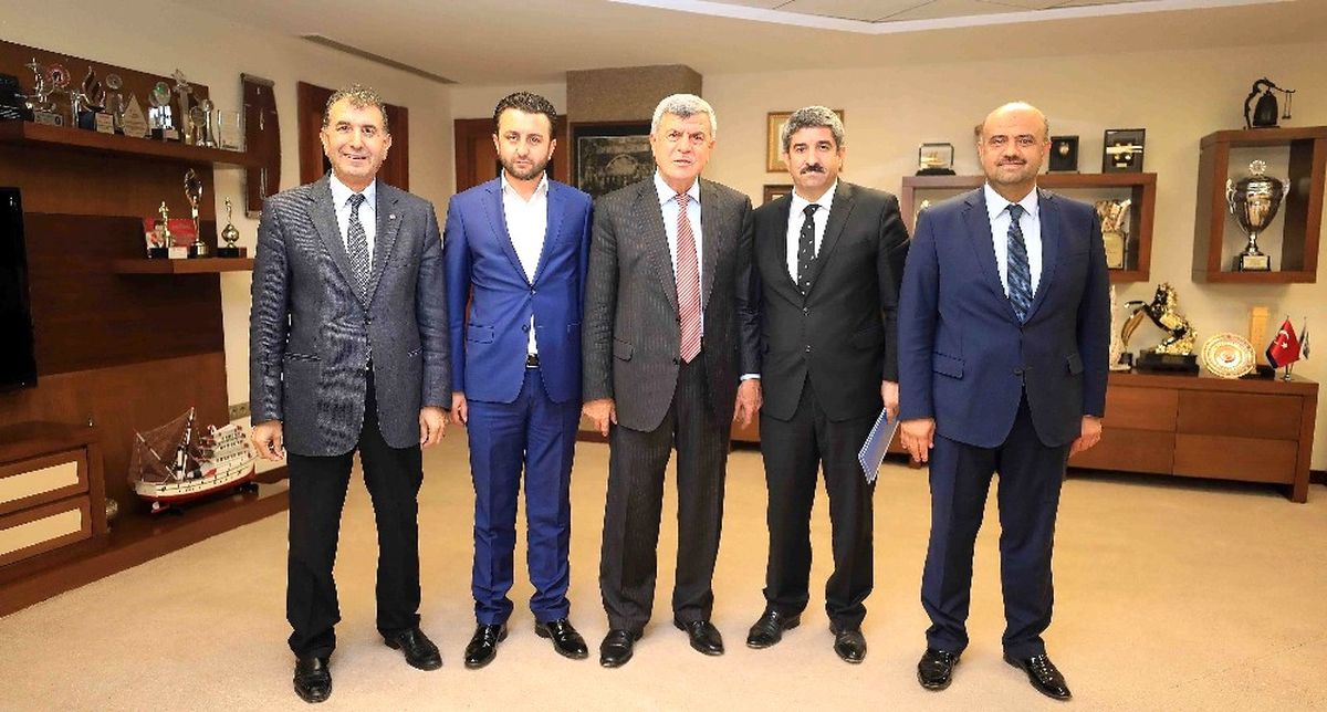 Başkan Karaosmanoğlu, Koto Başkanı Necmi Bulut\'u Ağırladı