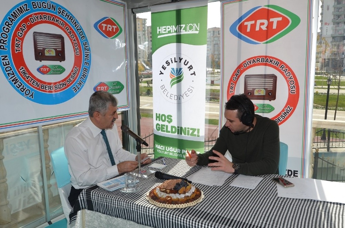 Başkan Polat, TRT Gap Radyo\'nun Konuğu Oldu