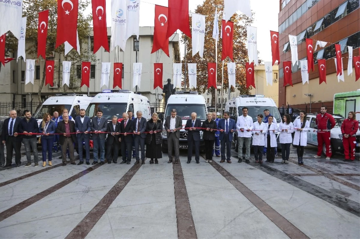 Beykoz\'da Yeni Ambulanslar Göreve Hazır