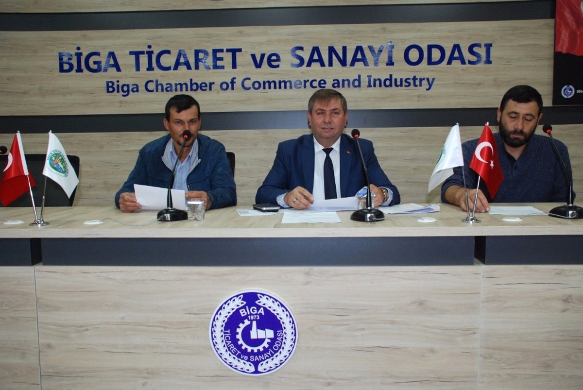 Biga Ovası Sulama Birliği Toplantısı Yapıldı