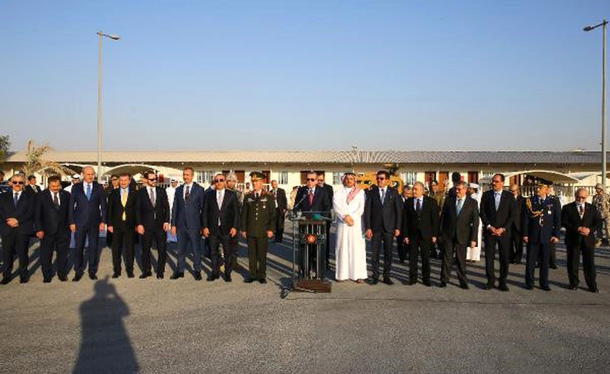 Cumhurbaşkanı Erdoğan Doha\'da (2)