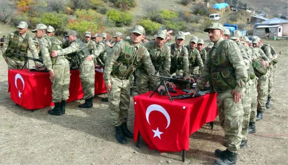Erzurum\'da 30 Güvenlik Korucusu Yemin Etti