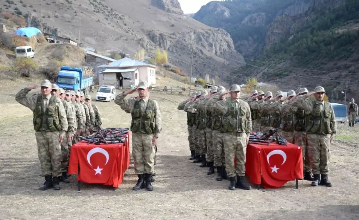 Güvenlik Korucuları Yemin Ederek Göreve Başladı