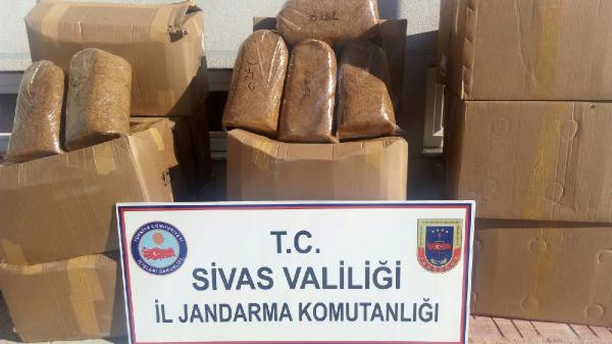 Kargo Kamyonunda 4 Ton Kaçak Tütün Ele Geçirildi