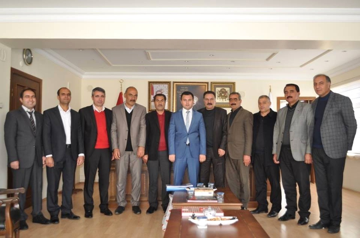 Kaymakam Uzan, Mahalle Muhtarları ile Toplantı Yaptı