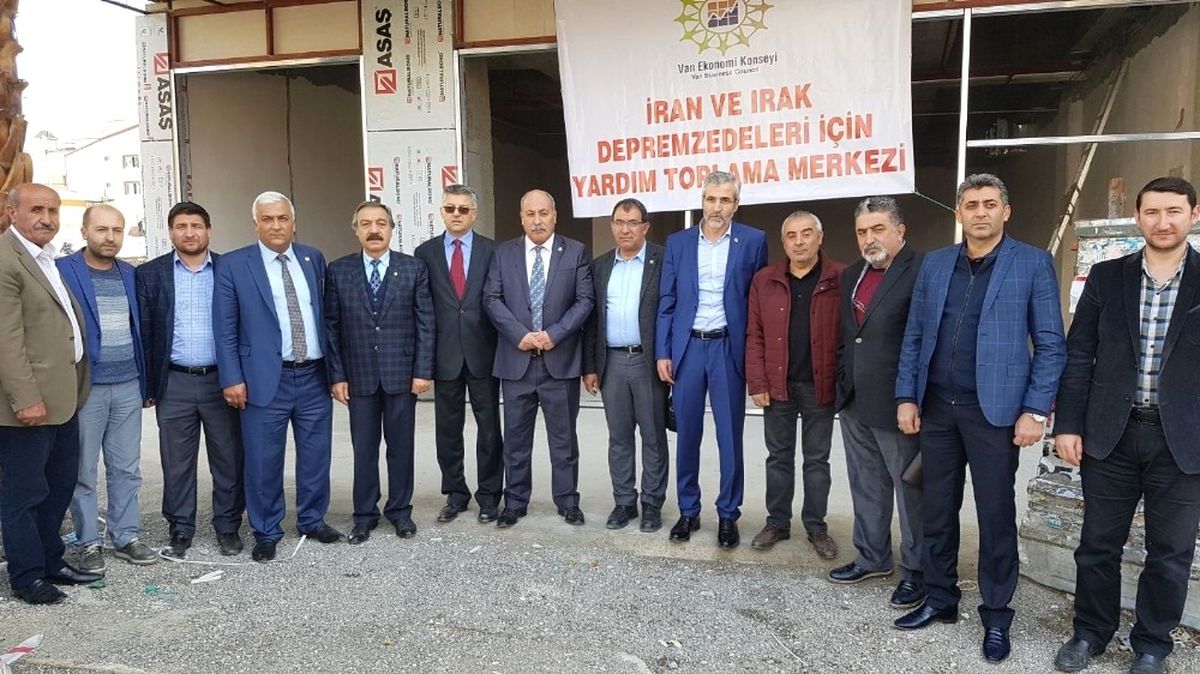 Van Ekonomi Konseyinden İran ve Irak\'a Yardım Kampanyası