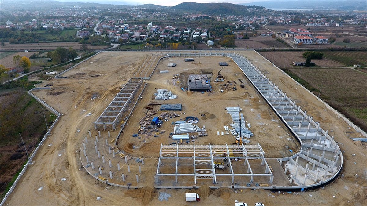 Yeni Hal İnşaatı Devam Ediyor
