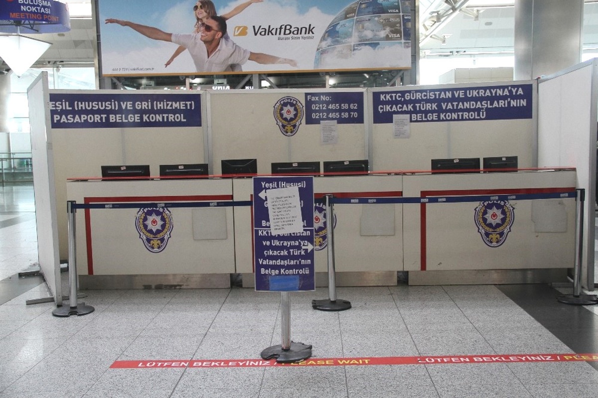 Yurt Dışına Çıkış İzni Zorunluluğu Kalktı, Kontrol Masaları Kapatıldı