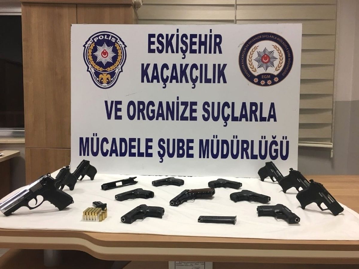 Eskişehir\'de Silah Kaçakçılığı