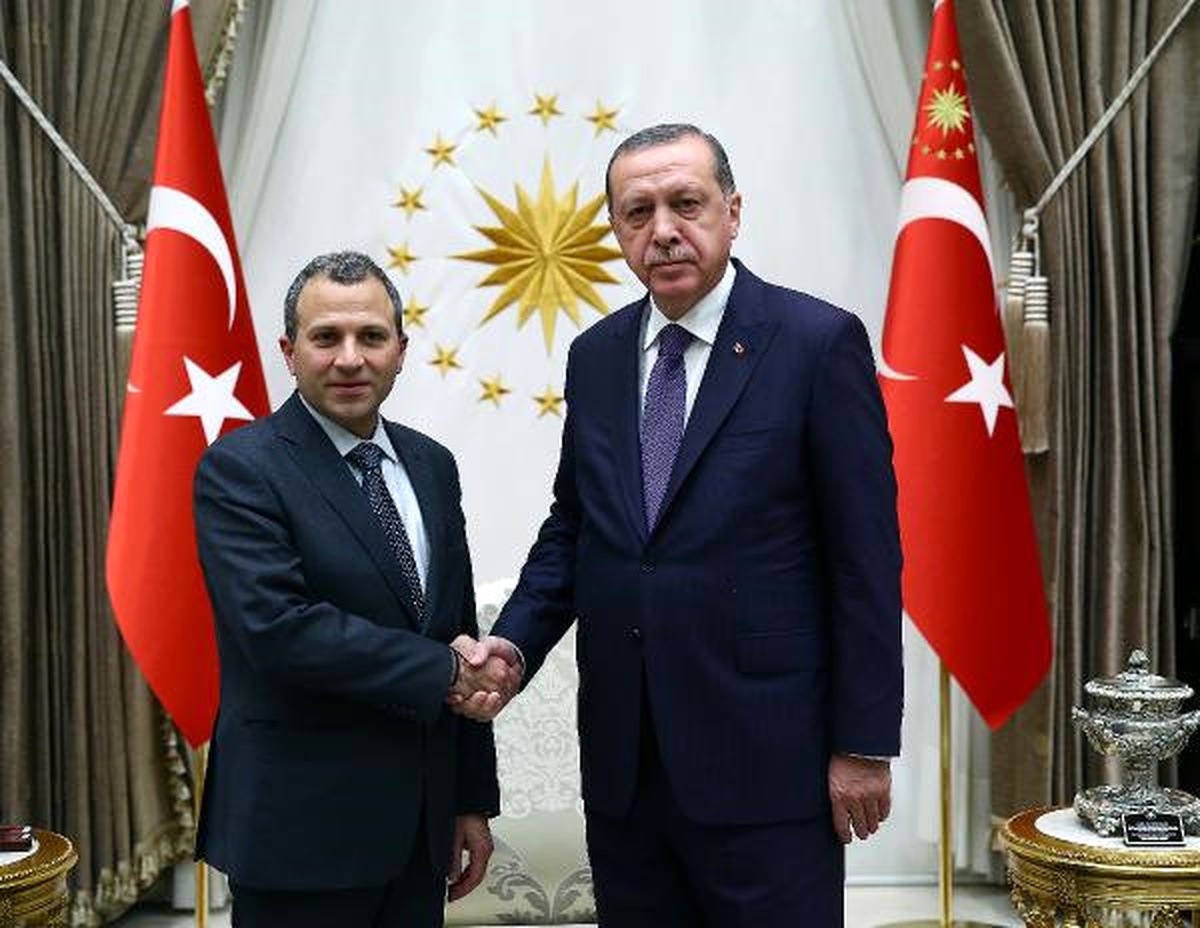 Lübnan Dışişleri ve Göçmenler Bakanı Gibran Bassil\'i Beştepe\'de