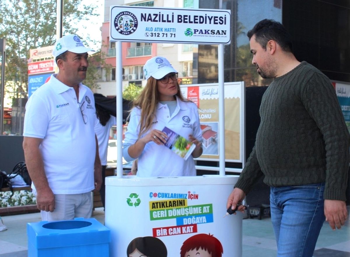 Nazilli\'de Atıklar Ekonomiye Geri Kazandırılıyor
