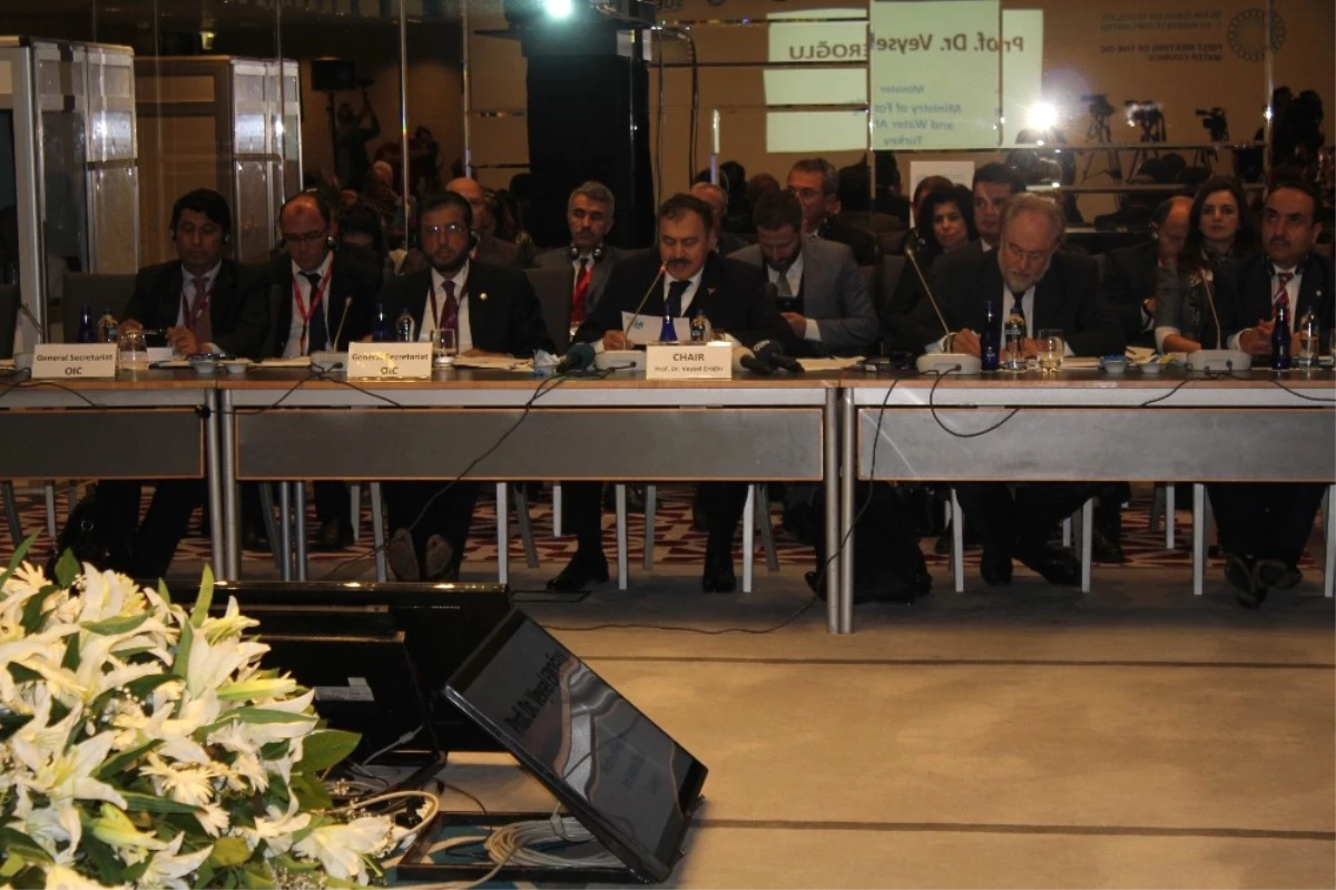 Orman ve Su İşleri Bakanı Veysel Eroğlu 1. Su Konseyi Konferansına Katıldı