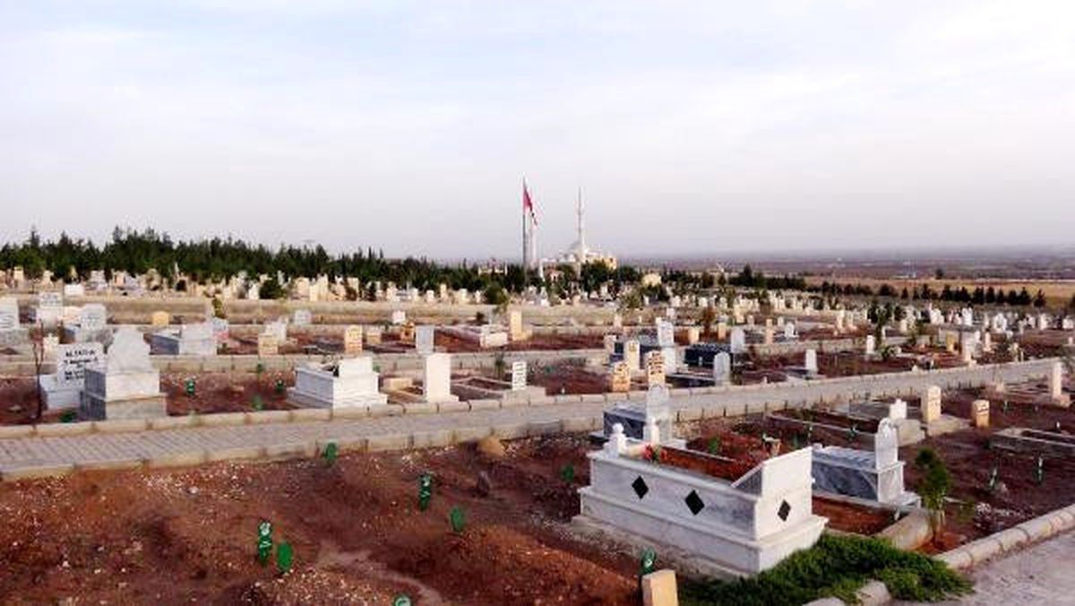Şanlıurfa\'da Suriyeli Mezarlığı Kuruldu