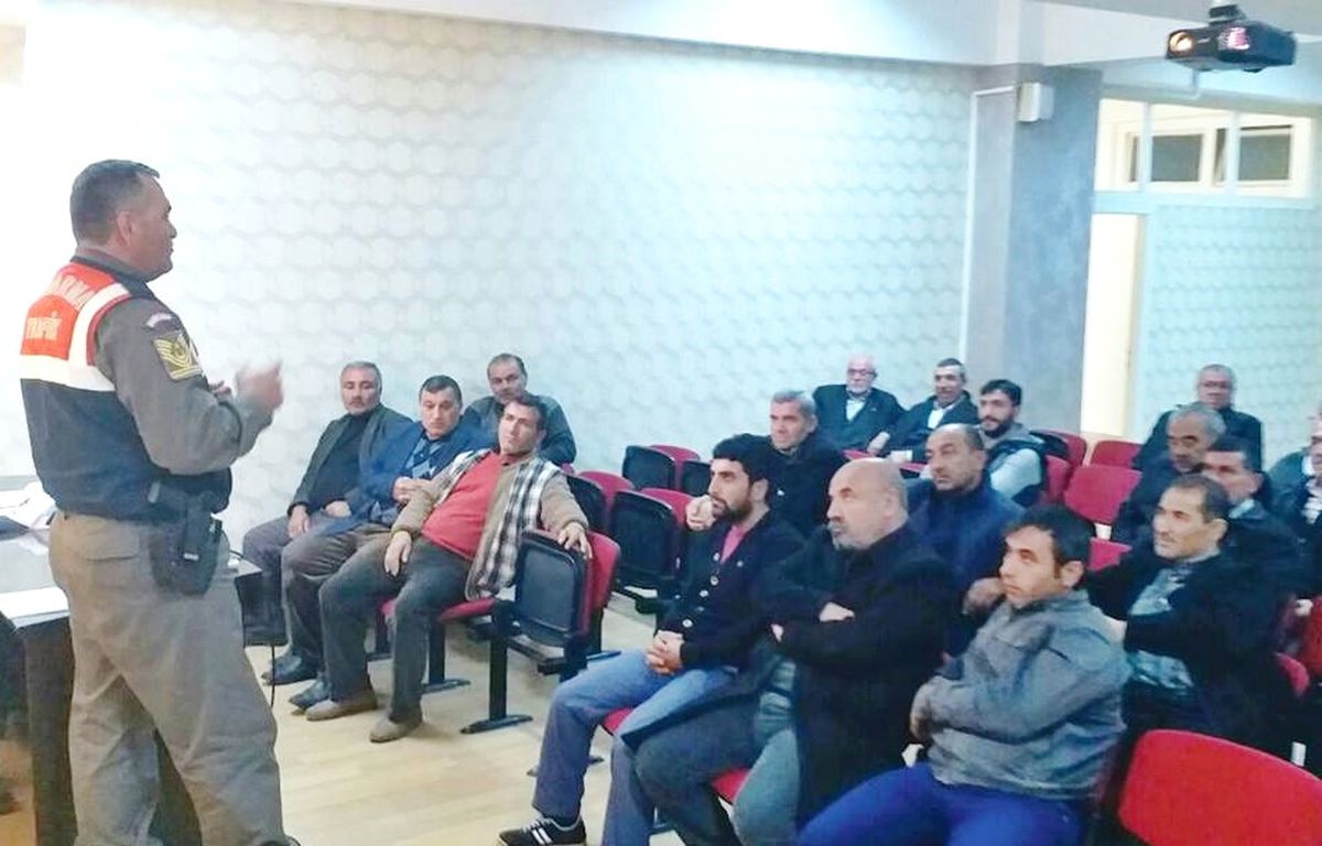 Servis Şoförlerine Eğitim Verildi