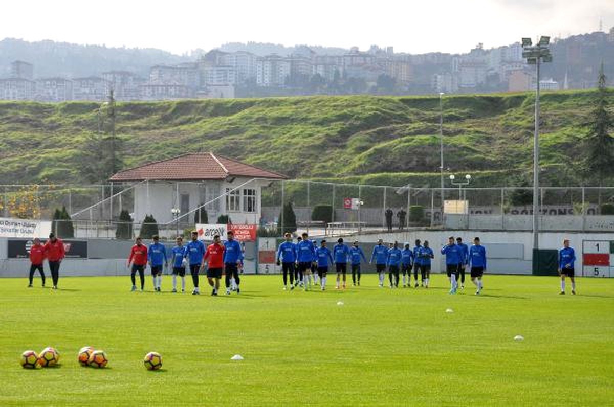 Trabzonspor Osmanlıspor Maçına Hazırlanıyor