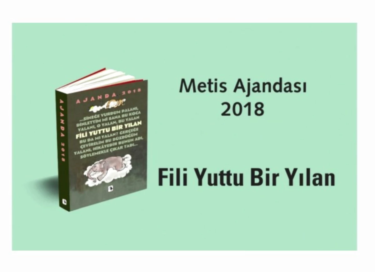 ​Metis 2018 Ajandası "Yalan" Temasıyla Çıktı